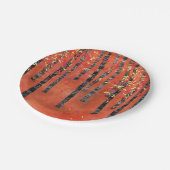 Bosboombos Rood Papieren Bordje (Gekanteld)