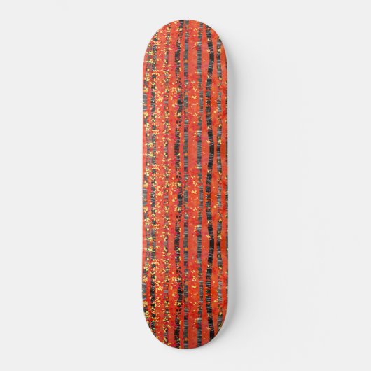 Bosboombos Rood Persoonlijk Skateboard (Voorkant)