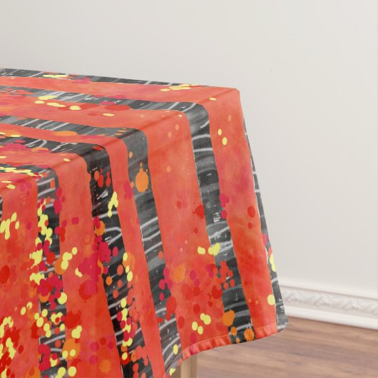 Bosboombos Rood Tafelkleed (Voorbeeld)