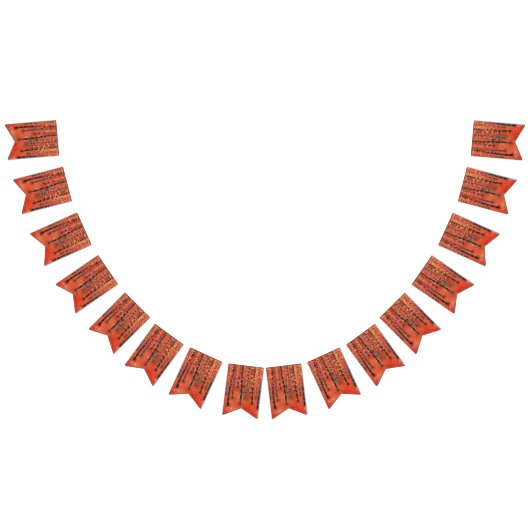 Bosboombos Rood Vlaggetjes (Alle)