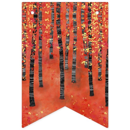 Bosboombos Rood Vlaggetjes (Tweede vlag)