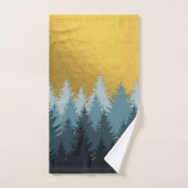 Bosboomgaarden Golden Landschap Bad Handdoek (Handdoek)