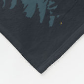 Bosboomgaarden Golden Landschap Fleece Deken (Hoek)