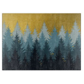 Bosboomgaarden Golden Landschap Snijplank (Voorkant)