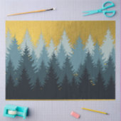 Bosboomgaarden Golden Landschap Tissuepapier (Craft)