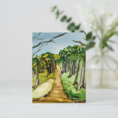 Bosbos Briefkaart (Staand voorkant)