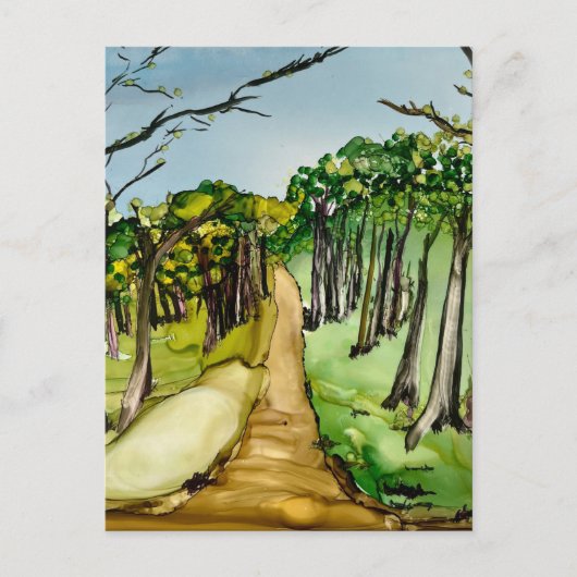 Bosbos Briefkaart (Voorkant)