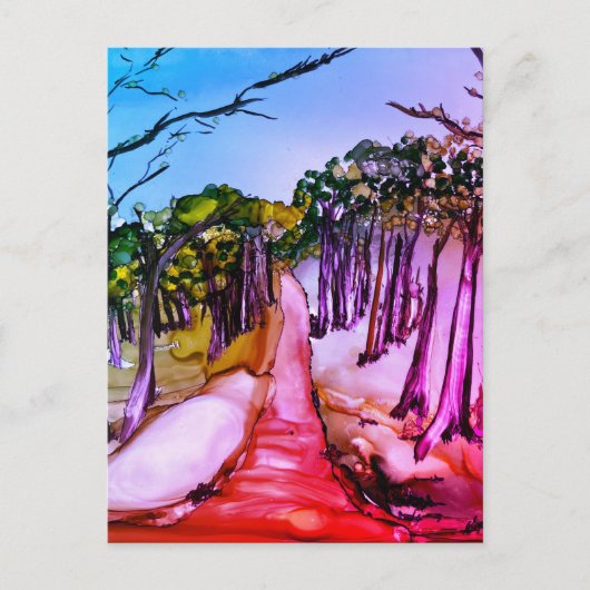 Bosbos Briefkaart (Voorkant)