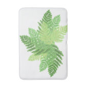 Bosbos groene varens bosvarens badmat (Voorkant Verticaal)