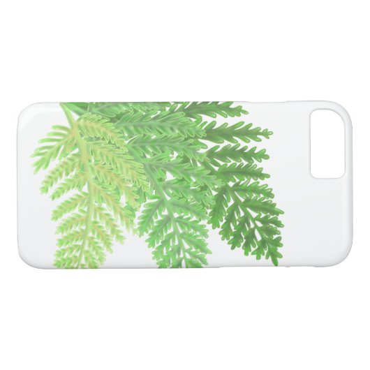 Bosbos groene varens bosvarens Case-Mate iPhone case (Achterkant (Horizontaal))