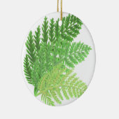 Bosbos groene varens bosvarens keramisch ornament (Rechts)