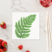 Bosbos groene varens bosvarens servetten (Insitu)