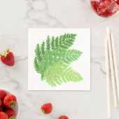 Bosbos groene varens bosvarens servetten (Insitu)