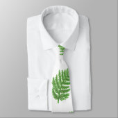 Bosbos groene varens bosvarens stropdas (Gebonden)