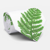 Bosbos groene varens bosvarens stropdas (Opgerold)