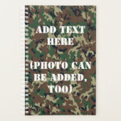 Bosbos Militaire Camouflage Planner (Voorkant)