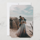 Bosbos Sparen de Datum Save The Date (Achterkant)