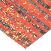 Bosbos van de vogelboom korte tafelloper (Hoek)