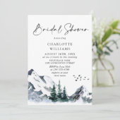 Bosbos Vrijgezellenfeest in het Elegant Waterverf  Kaart (Staand voorkant)