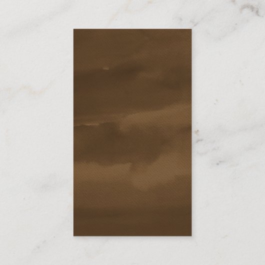 Bosbossen Baby shower Diaper Raffle Informatiekaartje (Achterkant)