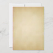 Bosbossen Beer Cub Boy Baby shower Kaart (Achterkant)