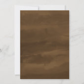 Bosbossen Dieren Genderneutraal Baby shower Kaart (Achterkant)