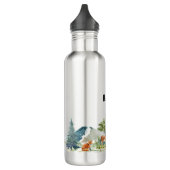 Bosbossen herten een schattige naam waterfles  (Links)