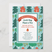 Bosbossen Theme Natuur Lover  Kaart (Voorkant)