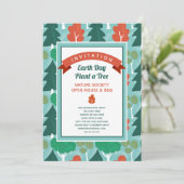 Bosbossen Theme Natuur Lover  Kaart (Staand voorkant)