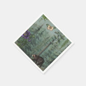 Bosbossen Wildlife Beer, Butterfly, Natuur Servet (Hoek)