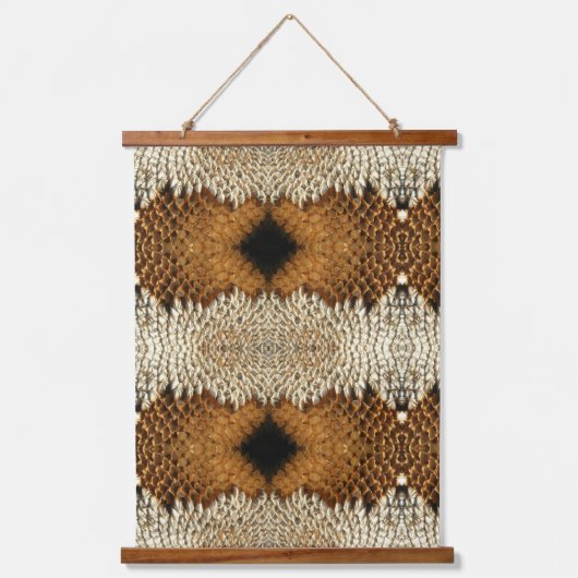 Bosbouw (Bovenkant hout) - Zonnebloem Hangend Wandkleed (Voorkant)