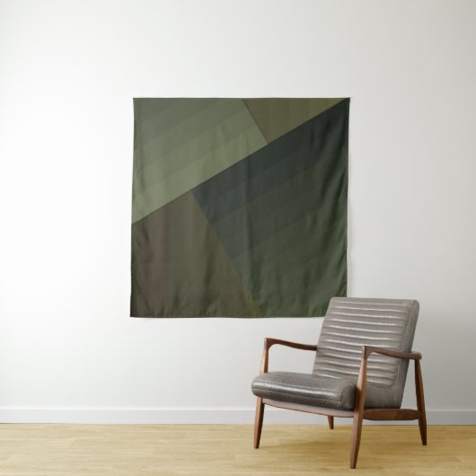 Bosbouw, carrosserieën, gecombineerd, olijf, groen wandkleed (In Situ (horizontaal))