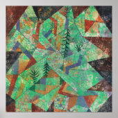 Bosbouw door Paul Klee Poster (Voorkant)