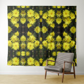 Bosbouw - Gele Dagen Wandkleed (In Situ (horizontaal))