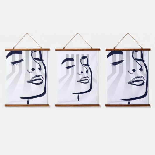 Bosbouw Hangend Wandkleed (Driedubbel)