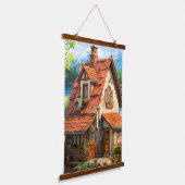 Bosbouw Hangend Wandkleed (Gebogen)