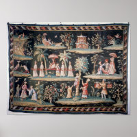 Bosbouw in de Chinoiserie-stijl van John van