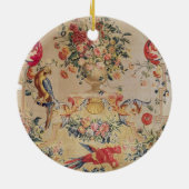 Bosbouw in de vroege Rococo-stijl met riemen en ri Keramisch Ornament (Achterkant)