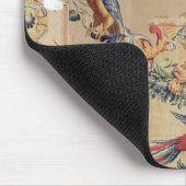 Bosbouw in de vroege Rococo-stijl met riemen en ri Muismat (Hoek)