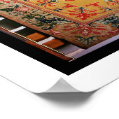 Bosbouw, jaren 1720 (textiel) poster (Hoek)