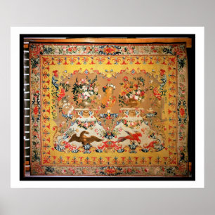 Bosbouw, jaren 1720 (textiel) poster