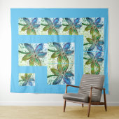 Bosbouw Lilium orientalis Wandkleed (In Situ (horizontaal))