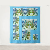 Bosbouw Lilium orientalis Wandkleed (Voorkant)