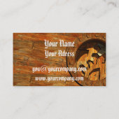 Bosbouw Mechanica Visitekaartje (Achterkant)