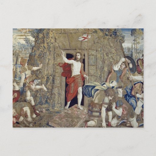 Bosbouw met de weergave van het herstel van de Chr Briefkaart (Voorkant)