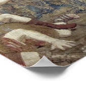 Bosbouw met de weergave van het herstel van de Chr Poster (Hoek)