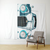 Bosbouw op pieptoon wandkleed (In Situ (horizontaal))