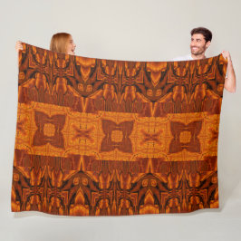 Bosbouw op Theia 144 Fleece Deken