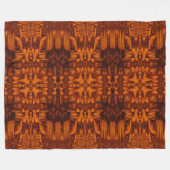 Bosbouw op Theia 180 Fleece Deken (Voorkant (Horizontaal))