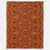 Bosbouw op Theia 221 Fleece Deken (Voorkant)